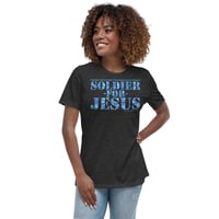 Image 7 of Soldier For Jesus ICE Women's Relaxed T-Shirt