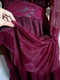 Image 3 of Photoshooting tulle dress Beatrice | size S-M | bordeaux