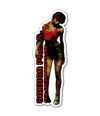 ZOMBIE GIRL STICKER