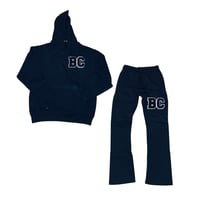 Image 2 of BERR Varsity Flare Sweats 