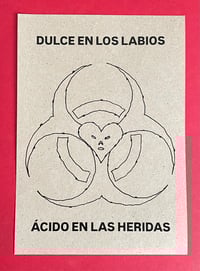 Image 1 of DULCE EN LOS LABIOS ÁCIDO EN LAS HERIDAS