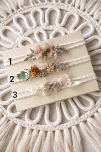 Image 1 of Headband beige naturel