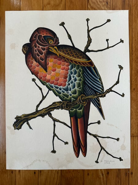 Image of Bird of Prey Print