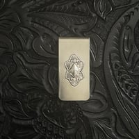 Handstamped Money Clip