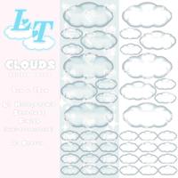 Cloud Sticker Sheet