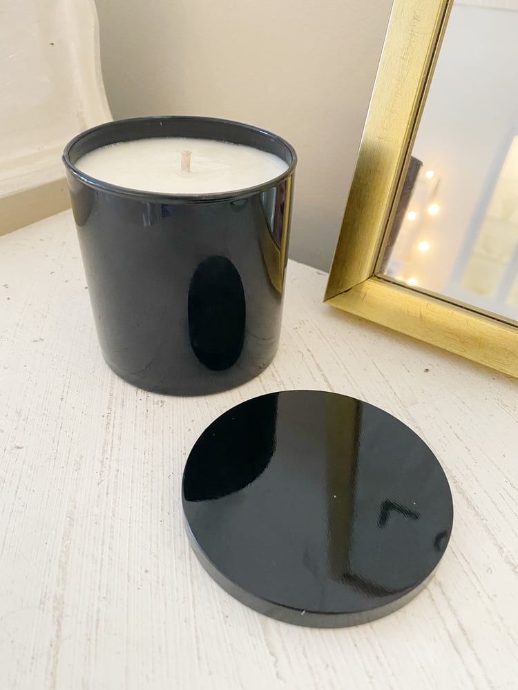 Image of 10oz Minimalist Black Jar with Lid