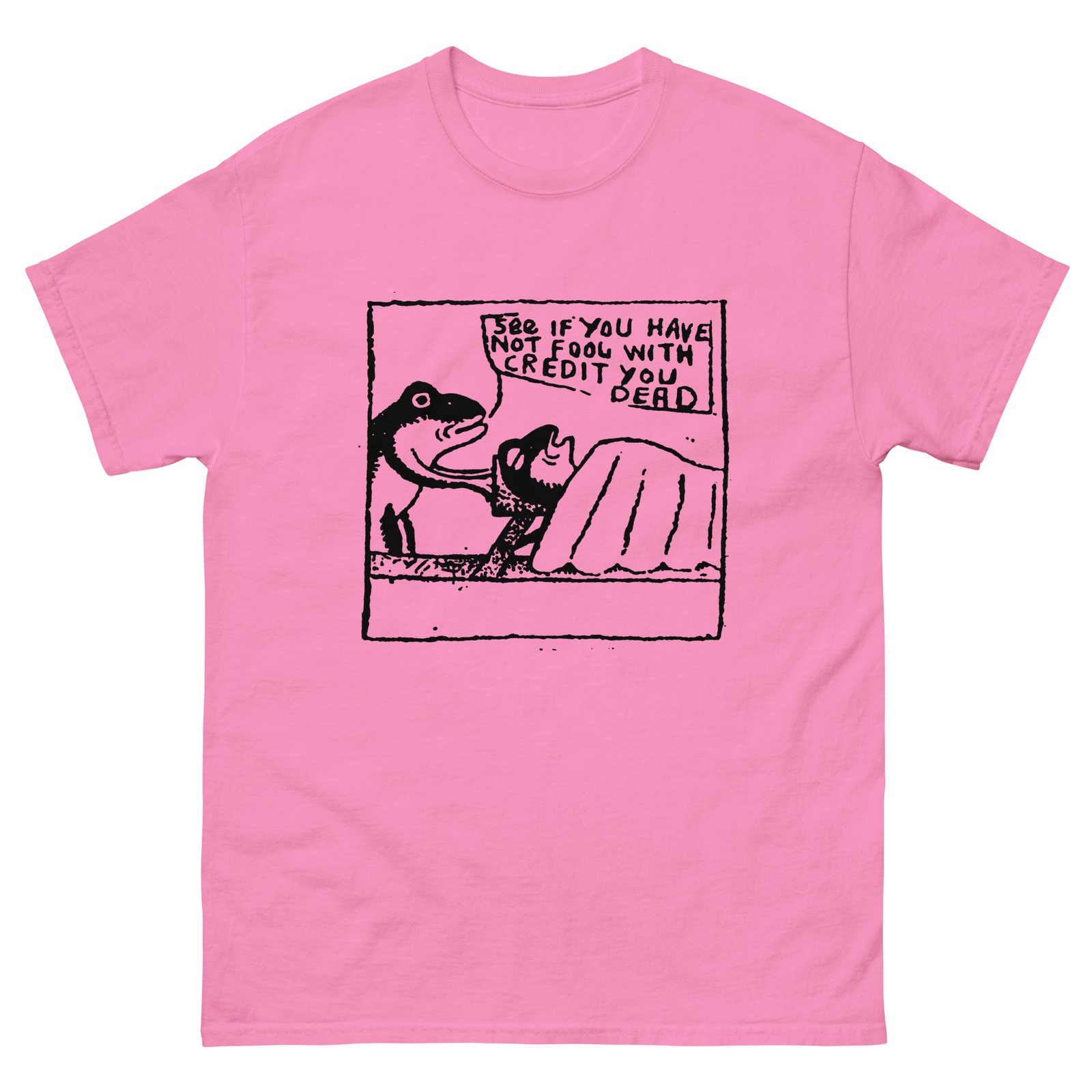 Eugene Teal - CREDIT T-Shirt | Dummy Zine - Comics History and