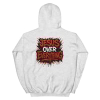 Image 2 of Trubledera Jesus over Everything Unisex Hoodie