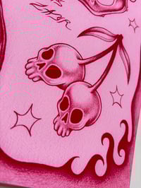 Image 2 of Mortal Flash Sheet (pink and red) 