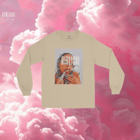 Image 2 of Biblical Baddie ™ : Lip Liner’ Graphic Tee Long Sleeve