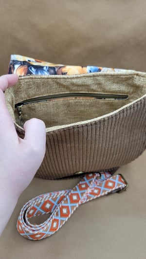 Image of Plaid Saddle Bag
