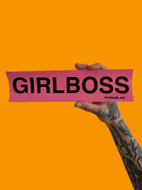 Girlboss Bumper Sticker
