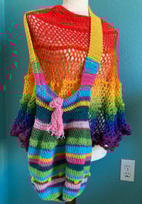 Image 5 of Handmade Crochet Bohemian Bag