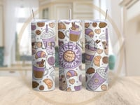 Purple Cafecito Tumbler 