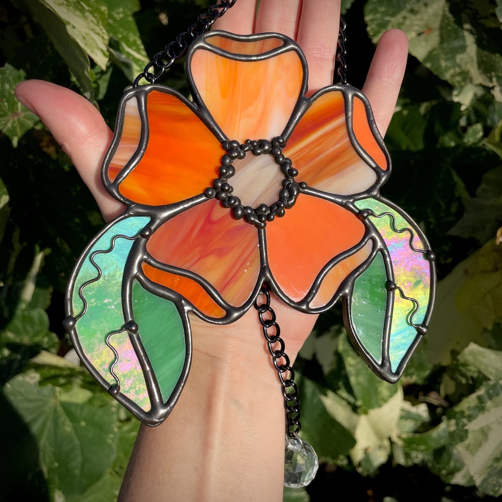 Image of Patchwork Bloom- Orange