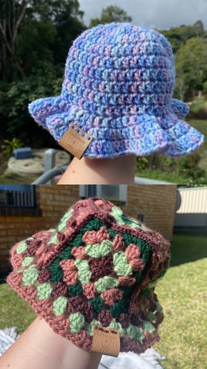 Image of Crochet Bucket Hats