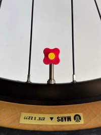Image 1 of Valve caps Coquelicot 