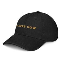 Image 2 of Be Here Now Denim Dad Hat