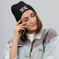 Image 2 of Embroidered Beanie Union Jack