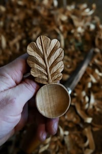 Image 3 of Oak leaf coffee Scoop  -