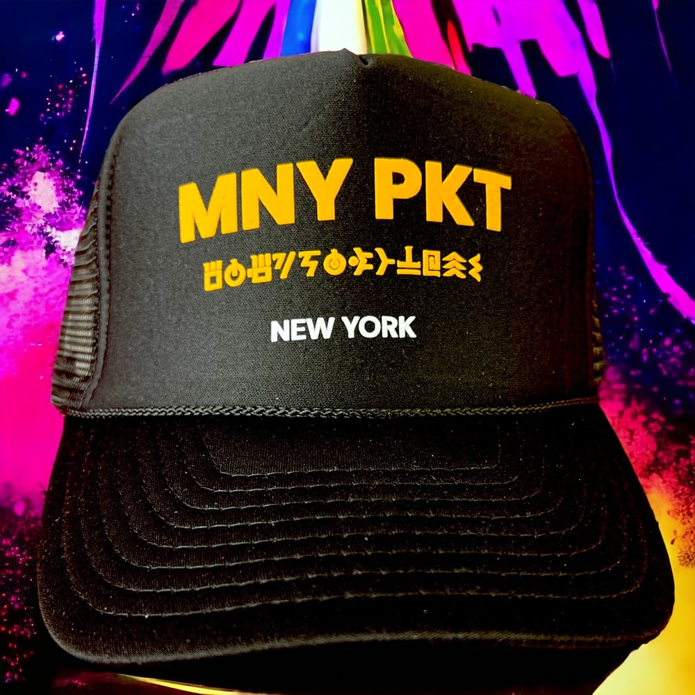 MNY PKT TRUCKER HAT// YELLOW 