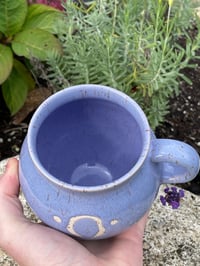 Image 3 of Fat Belly Face Mug (Lavender)