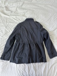 Image 3 of 00s Gray trench jacket // M