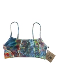 Image 3 of S (34) Bralette in Nebula Geode Ice Dye