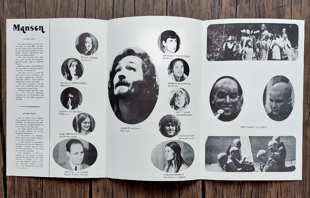 Manson Pressbook (A Laurence Merrick Document)