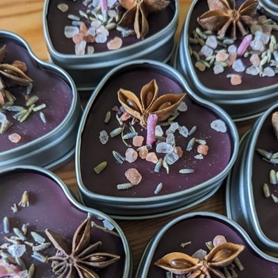 Image of Lavender, Lilac, & Clove Tealights 