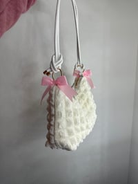 Image 3 of Im Just A Girl Bag (White)