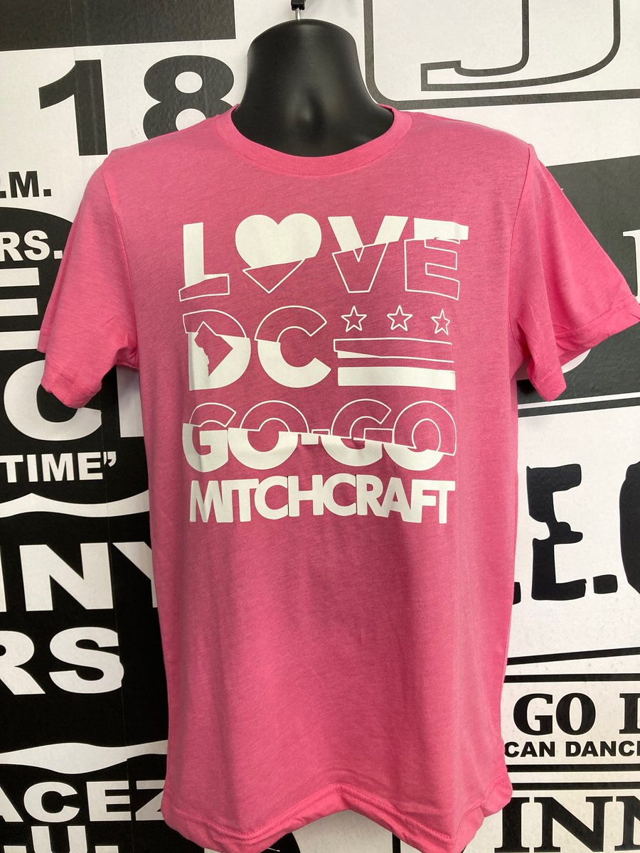 Image of LOVE DC GOGO PINK & WHITE AFFAIR Tshirt