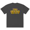 TENGO ANSIEDAD Oversized faded t-shirt