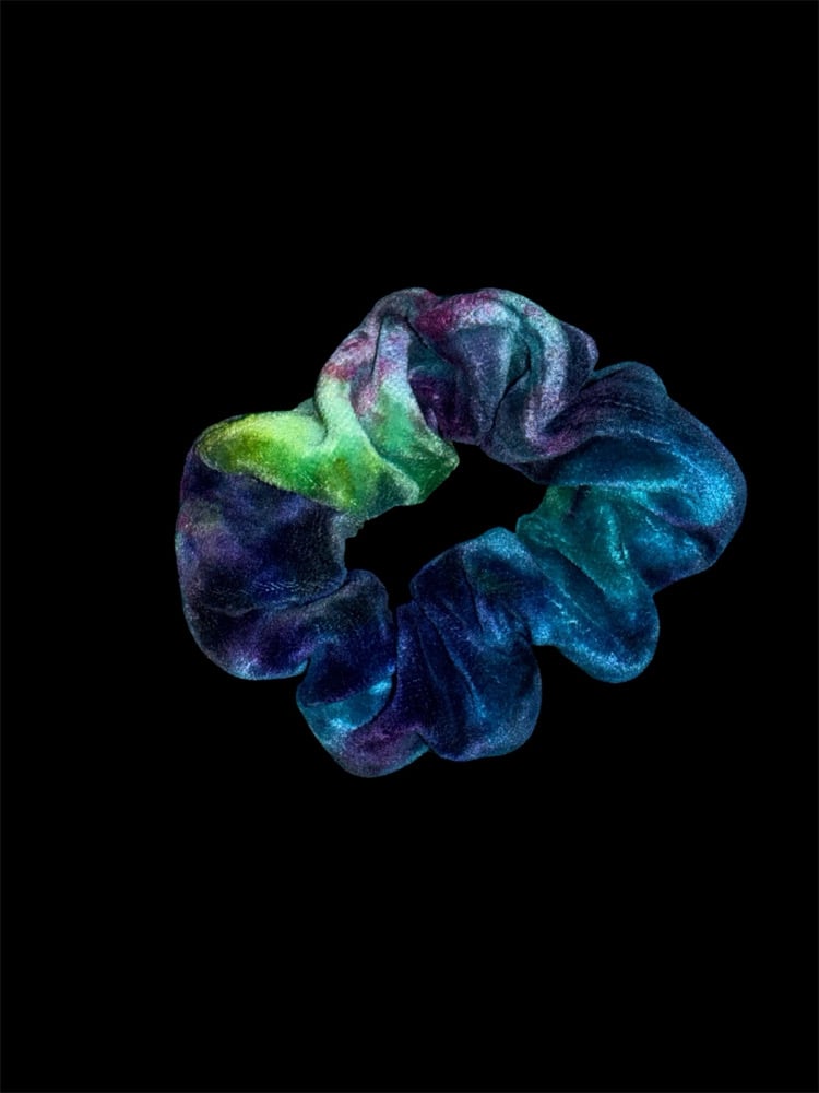 Image of Moss Berry Velour Scrunchie