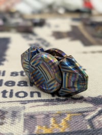 Image 9 of Preorder Spinner LordVader-Bar in Basket Weave Zircuti