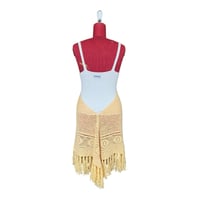 Image 5 of Yellow white dress 
