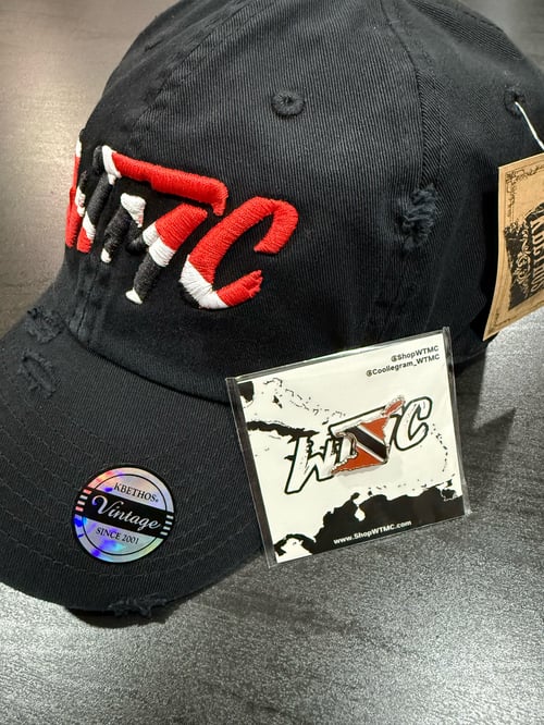 Image of Trini Flag "WTMC" Logo Dad Hat v2