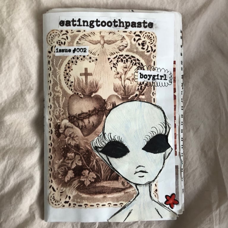 eatingtoothpaste #002 boygirl