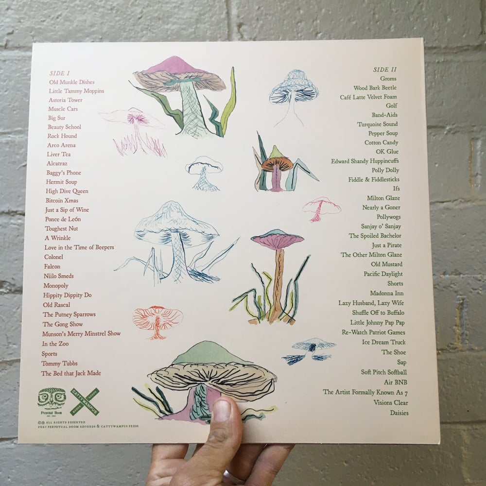 Image of MUSHROOM Book & Record by Greg Olin and Kyle Field
