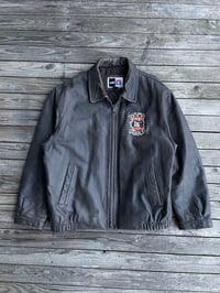 Image 1 of Vintage Cleveland Browns Leather Jacket XL