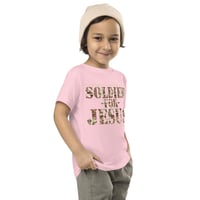 Image 5 of Soldier For Jesus Dark Toddler Short Sleeve Tee