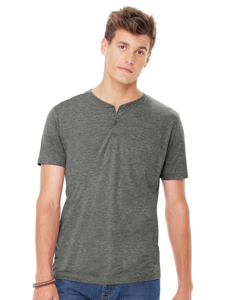 Image of Canvas - Short Sleeve Henley - 3125