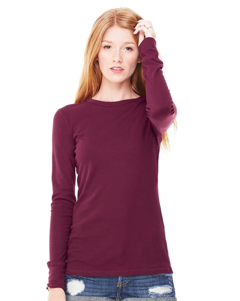 Bella - Ladies' Long Sleeve Thermal Shirt - 8500 / SM Trading CO