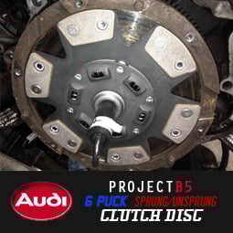 Image of PROJECTB5 - 6 PUCK Sprung or UN-Sprung Race Clutch Disc