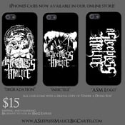 Image of A Sleepless Malice iPhone cases