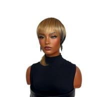 Image 1 of Sienna | Honey Blonde Retro Tail Wig