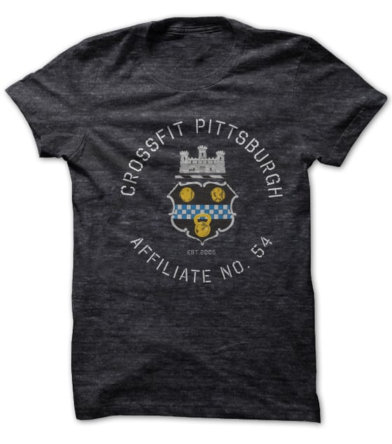 Image of Crossfit Pittsburgh Crest Tee