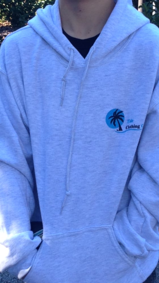 Image of Tide gray hoodie