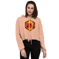 Image 4 of  HotCheetoMan Flame Crest Hoodie – Women’s Hoodie
