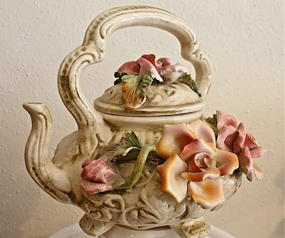Image of Tetera Porcelana de Capodimonte